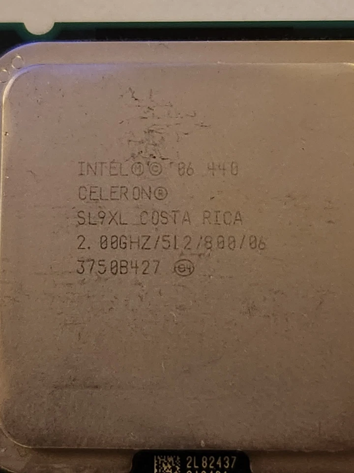 Intel Celeron 440 2GHz SL9XL CPU Processor LGA775 800MHz Bus Desktop - Image 3 of 3