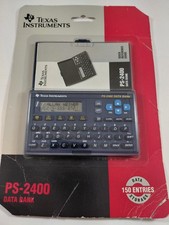 Texas Instruments PS-2400 Data Bank PDA New Sealed Vintage 1992 Electronic