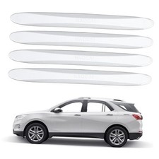 Bumper Guard Strip, 4 Pcs Anti-Collision Patch Anti-Scratch Rear Bumper Clear