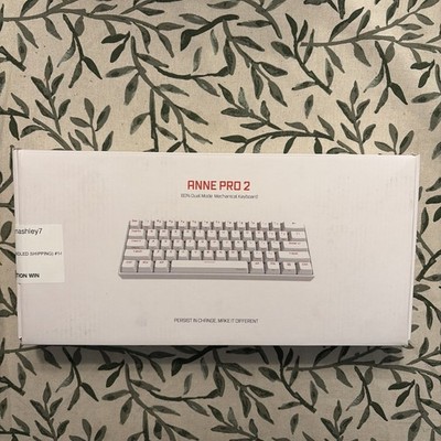 Anne Pro 2 Mechanical Keyboard Arrow Keys on up to 8 Hours Extended Battery Life