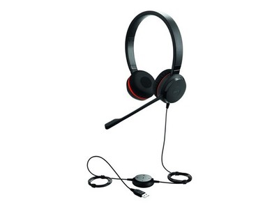 Jabra Evolve 30 II UC Stereo kabelgebundenes Headset, USB-C, USB-A, 3,5mm Klinke