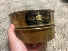 8" U. S. STANDARD TESTING SIEVE (SEIVE) 841, .0331 mm, 20 Mesh ASTM