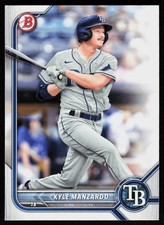 2022 Bowman Draft Kyle Manzardo #BD-105 BASEBALL CARD Tampa Bay Rays