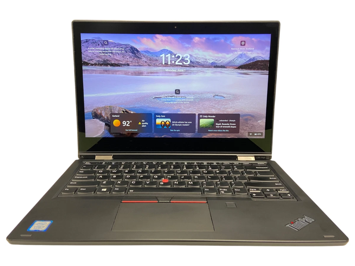 Lenovo Intel Core i5 8th Gen. PC Laptops & Netbooks 256 GB SSD