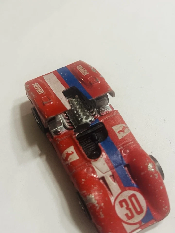 Vintage 1969 Hot Wheels Redline Flying Colors Ferrari 312P - Image 4 of 4