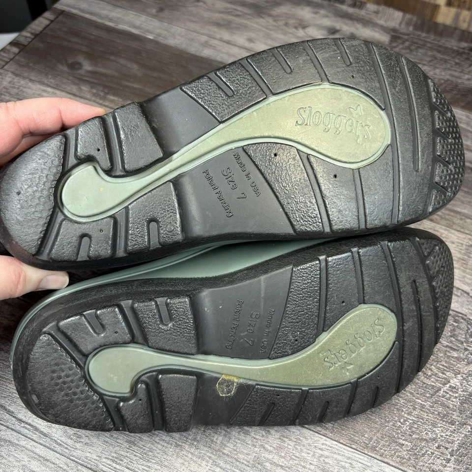 Sloggers Waterproof Garden Clogs Women Traditional Garden Clogs 7 Made USA - Image 3 of 4