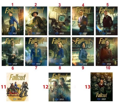 Fallout TV Series Poster Collection Season 2 Prime Video Sci Fi Drama 