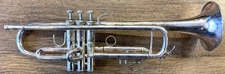 1989 Bach Stradivarius Model 72 Silver-Plated Professional Bb Trumpet with Case