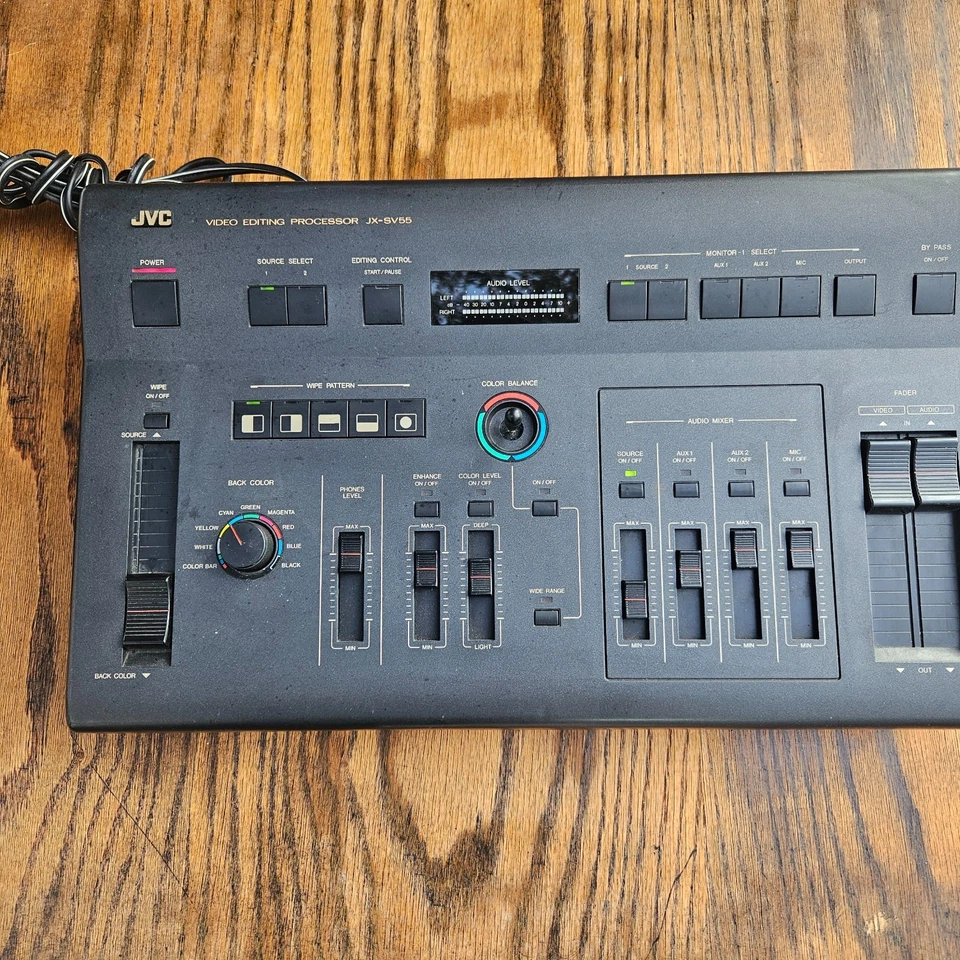 JVC JX-SV55 Video Editing Processor  - Image 4 of 4