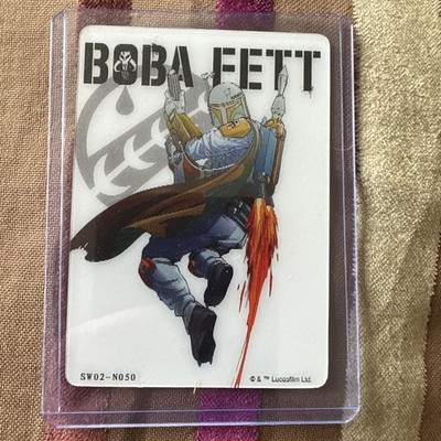 2023 Card.Fun Star Wars Global Art Series Episode II #SW02-N050 Boba Fett