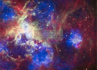 HUBBLE TARANTULA NEBULA 30 DORADUS LARGE MAGELLANIC CLOUD 5X7 PHOTO
