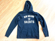 New Orleans Saints Fanatics Sweatshirt Hoodie Men's Large Black