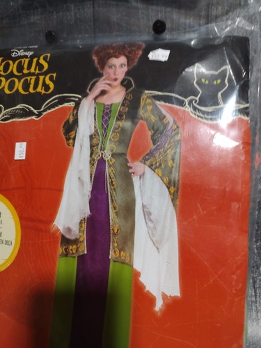 Hocus Pocus Winifred Sanderson Adult Halloween Costume Cosplay Size S/M *New* - Picture 3 of 7