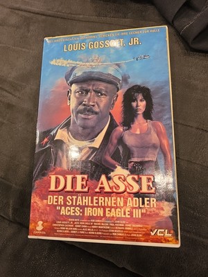 VHS - Die Asse der stählernen Adler: Aces Iron Eagle III  Hardbox Grossbox