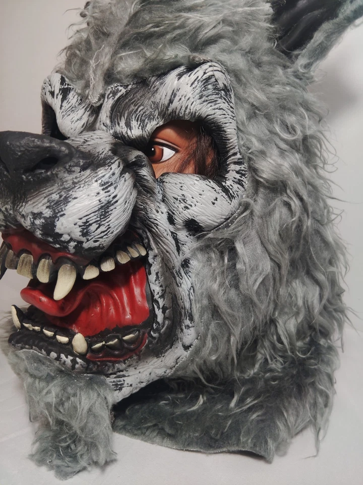 Коллекции костюмов оборотень человек-волк маска для Хэллоуина для взрослых на всю голову Калифорния - Изображение 4 из 4