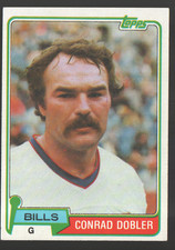 1981 Topps Football #97 - Conrad Dobler - Buffalo Bills 81-870