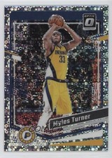 2023-24 Panini Donruss Optic Fast Break Holo Prizm Myles Turner #178 14ae