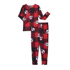 Nightmare Before Christmas Long Sleeve Pajamas 2pc Set Size Kid 6 NEW