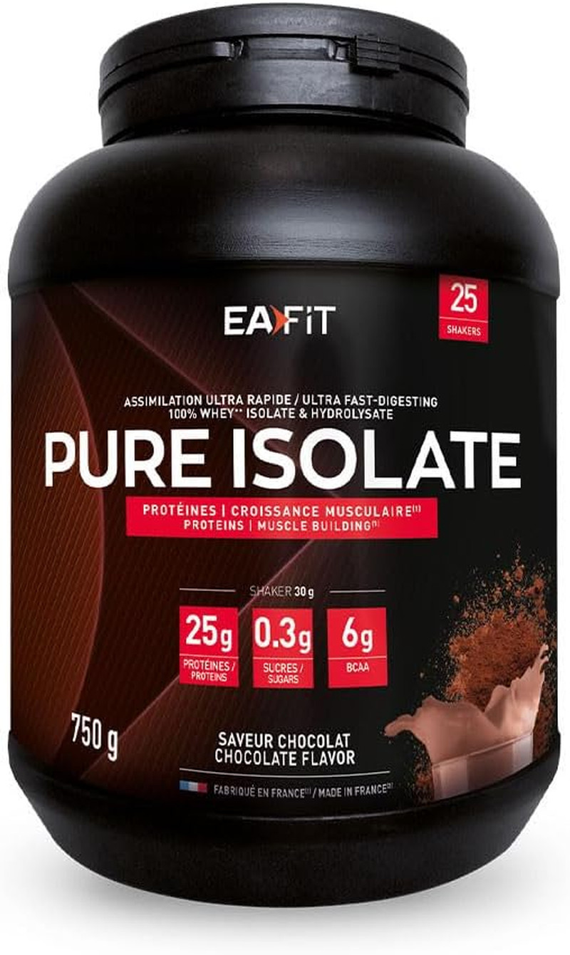 Proteine Whey Isolate 750g Cioccolato - 25g Proteine Low Carb / Keto