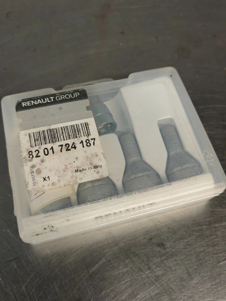GOUJONS BOULONS Écrous antivol de roues DACIA RENAULT - Photo 2/3