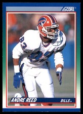 Andre Reed 1990 Score #57 Buffalo Bills NFL READ FREE SHIPPING AutographDen