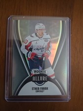 2025-26 UD Allure Hoceky Black Rainbow Parallel Ethen Frank RC Rookie #135