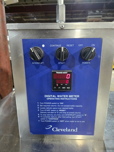 Cleveland GMF Water Meter with Digital LED Readout
