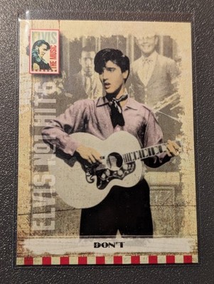 2007 Press Pass Elvis: The Music #09 TCB Edition Variant