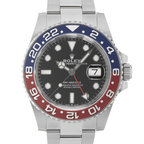 ROLEX GMT Master II 126710BLRO Oyster Warranty 2021 Box/Paper