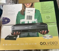 GO VIDEO VR3840 DVR/VCR DUAL DECK - COMBO PLAYER - DVD/VHS