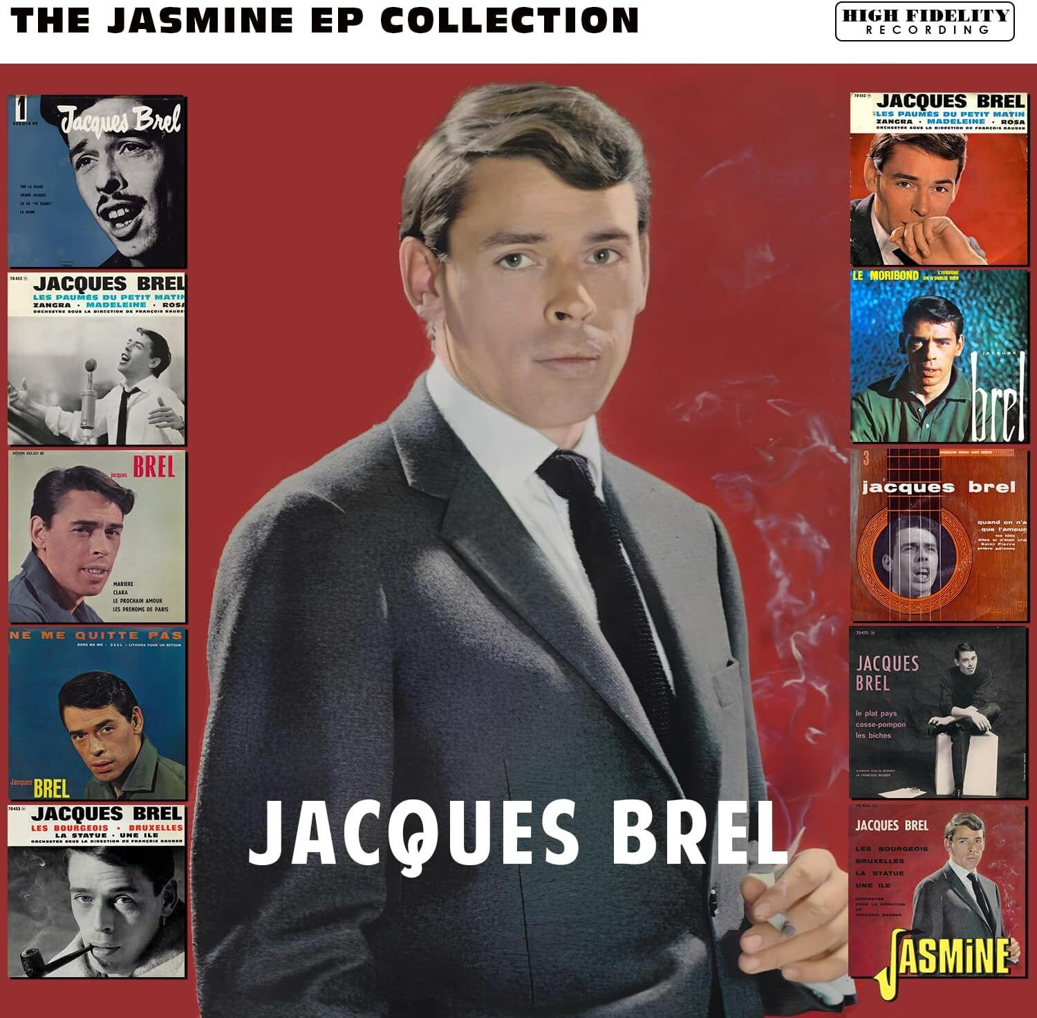 Jacques Brel The Jasmine EP Collection (CD) Album