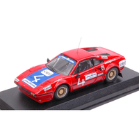 Ferrari 308 Gtb Coupe' N.4 59Th Daytona 1978 MALLET-ROM.-BONDURANT 1:43 Best Mod