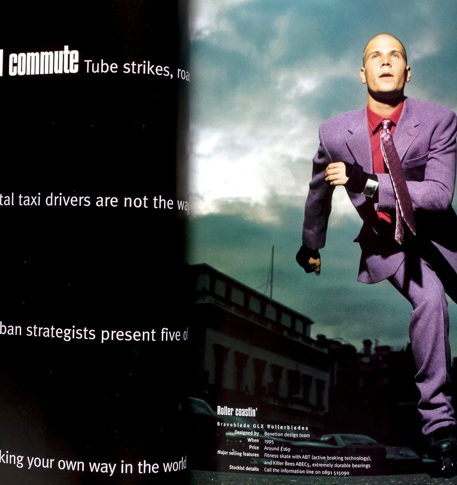 GUCCI Juergen Teller  TYLER BRULE Wallpaper magazine ISSUE NO. 1 September 1996 - Image 4 of 4