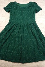 design Dress Size  14 lace  A line  fit  and flare print party holiday  tp85