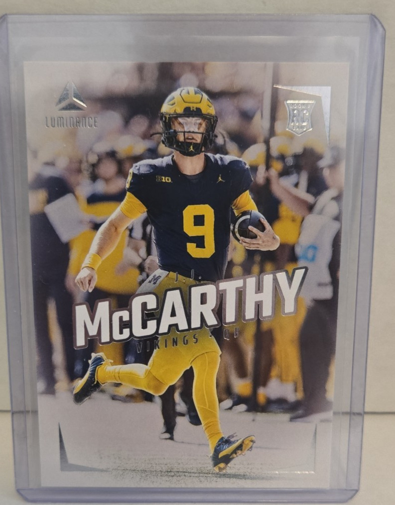 2024 Panini Luminance - Rookies J.J. McCarthy #112 (RC)