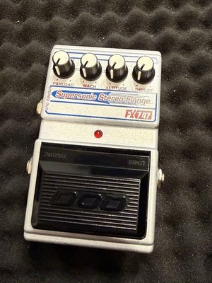 DOD FX747 Supersonic Stereo Flange Rare Vintage Guitar Effect Pedal