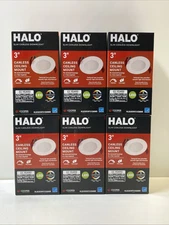 Lot Of (6) Cooper Lighting Slim Canless LED Downlight 3" Canless Ceiling Mount