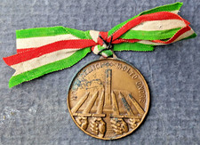 MVSN Fascismo Medaglia 6a Divisione Tevere De Marchis Molti Nemici Molto Onore