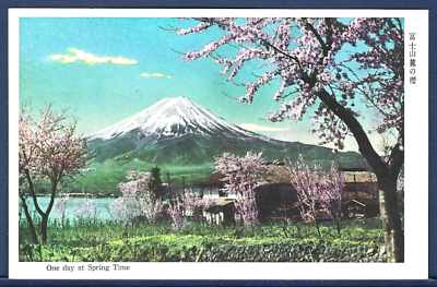 Mt. Fuji and Cherry Blossoms in the Springtime Japan | eBay