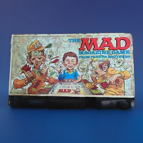 Vintage 1979 Parker Brothers The Mad Magazine Board Game Rare Fun COMPLETE