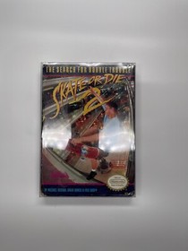 Skate or Die 2 Nintendo NES Box Manual Cartridge Protector Foam Tested Works 