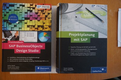 2 x SAP - Buch - Projektplanung mit SAP plus SAP Business Objects Design Studio