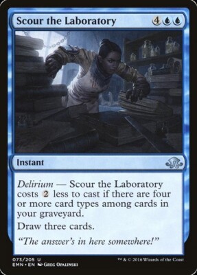 SCOUR THE LABORATORY X3 *ELDRITCH MOON*