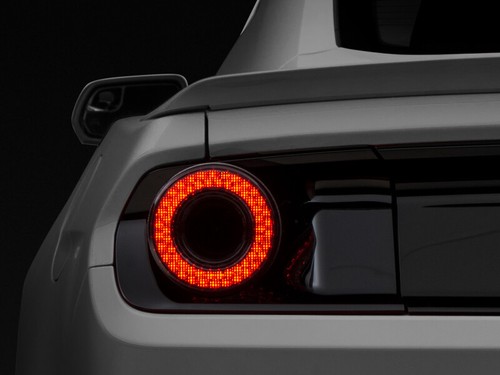 Raxiom 393827 for 15-22 Ford Mustang Halo LED Tail Lights-Gloss Black Housing Sm - Picture 3 of 10
