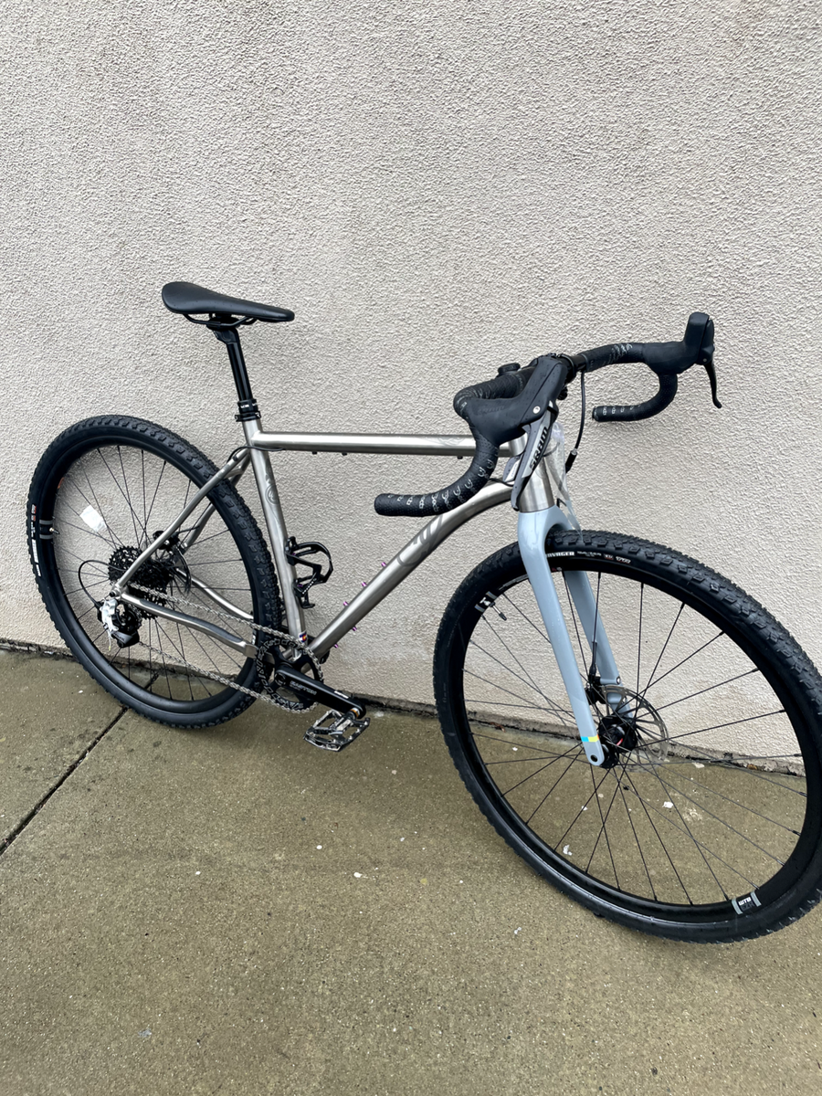 2023 Why Cycles Ti R+ V4 gravel Titanium Revel R+ Size Dropper post Size  small | eBay