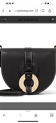 Chloe darryl saddle small bag black NWT