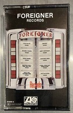 Foreigner - Records Cassette, Atlantic Records, 1982 Play Tested