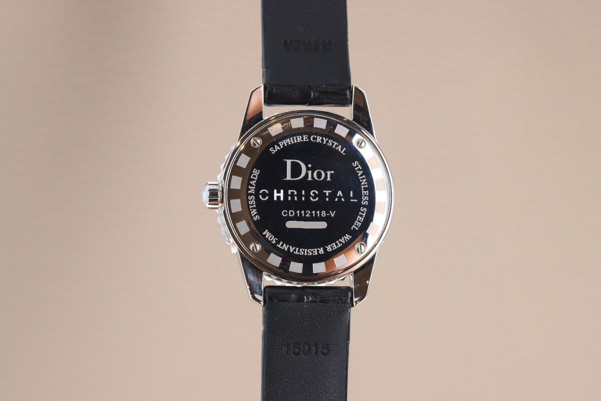 Dior Christal Ladies 28mm, Mother of Pearl Dial - Steel on Strap