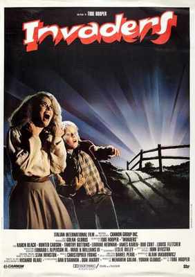 Invaders From Mars 1986 Poster 02 Blechschild A4 12x8 Aluminium
