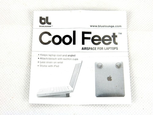 Laptop Cooling Stands, Blue Lounge Cool Feet, Suction Cups & Pads, Sweda# BL0705 - Picture 7 of 8